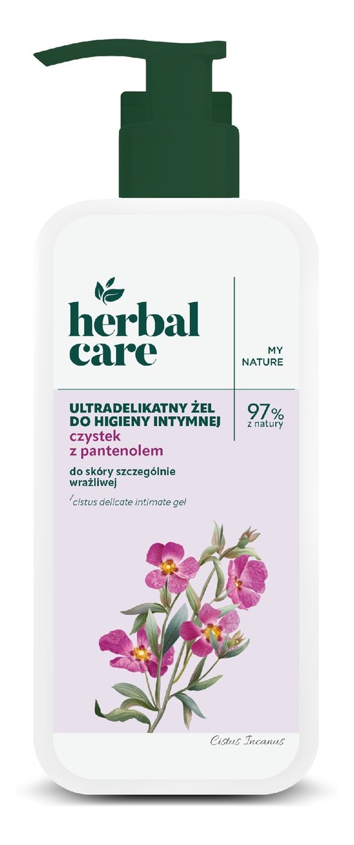 Ultradelikatny żel do higieny intymnej Czystek