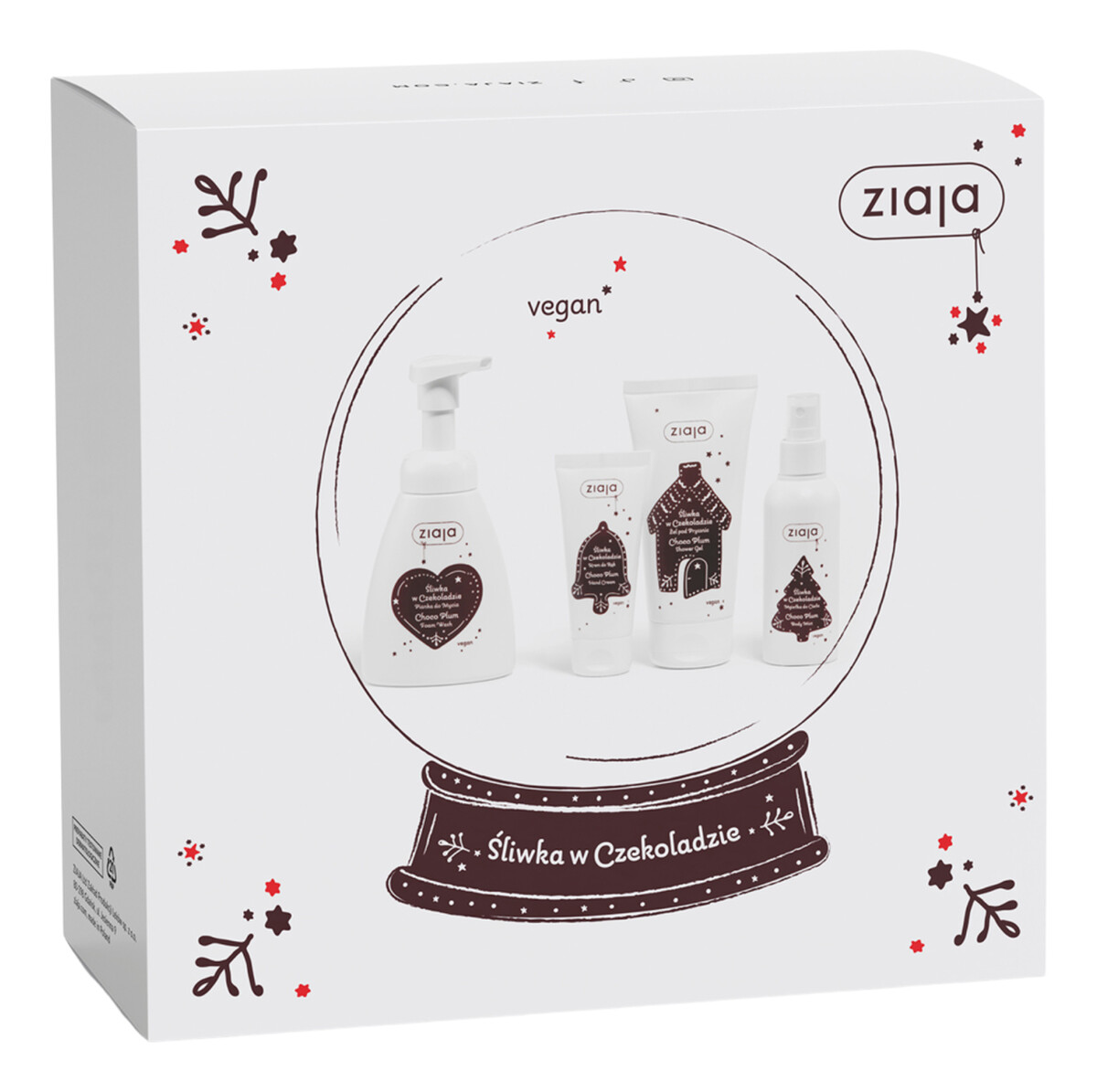 Śliwka w Czekoladzie Zestaw kosmetyków do pielęgnacji ciała