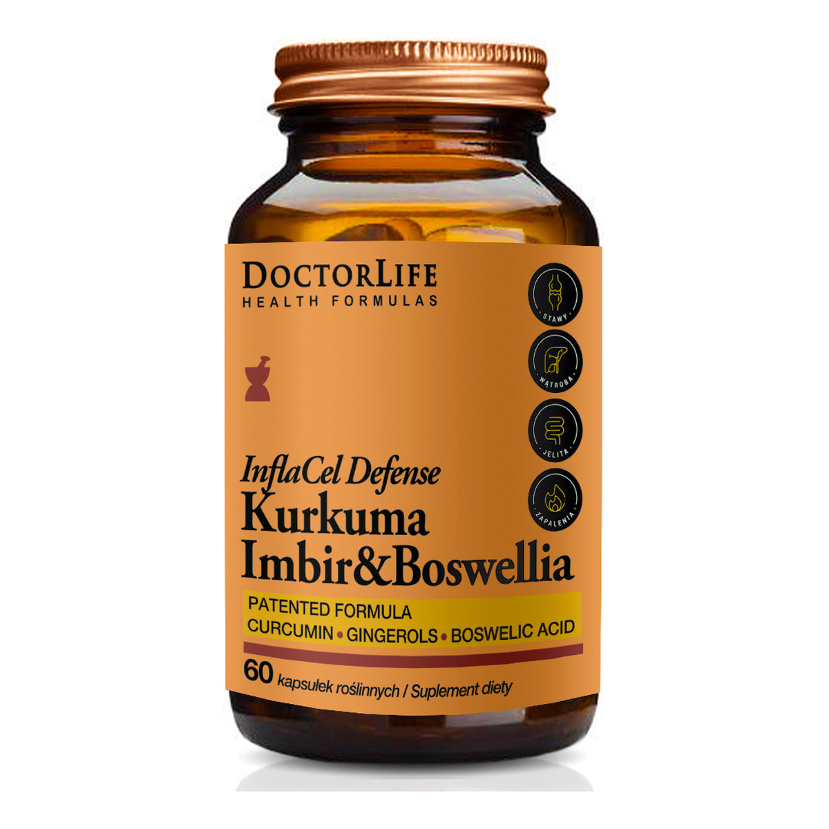 Doctor Life Cell defense infla suplement diety 60 kapsułek