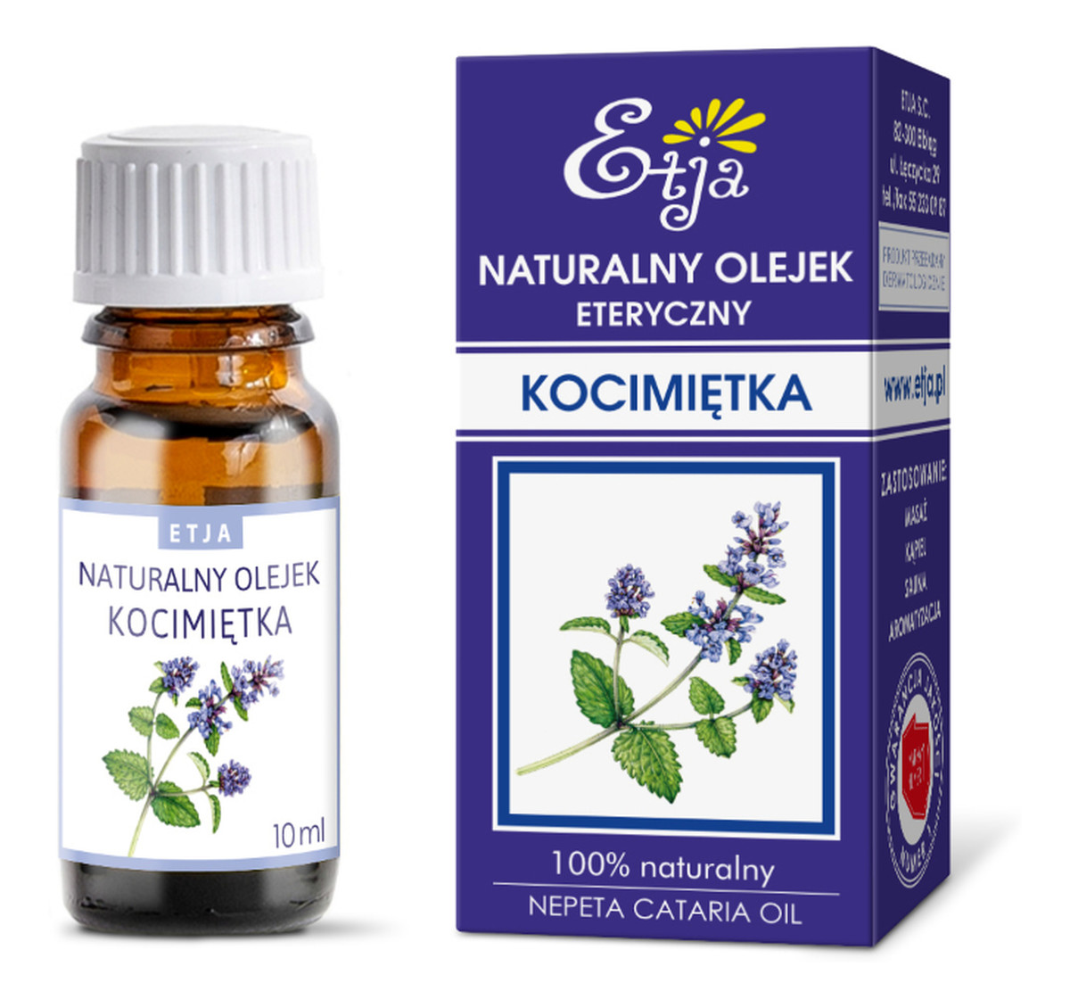 Naturalny Olejek Eteryczny z kocimiętki