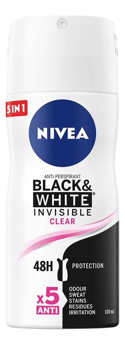 Antypersiprant w sprayu Invisible Clear