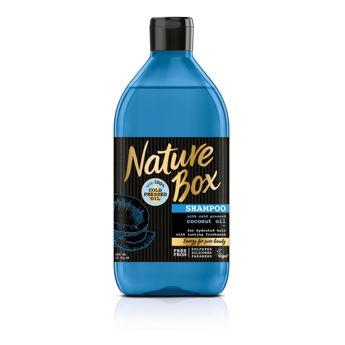 Nature Box SZAMPON do włosów KOKOS 385ml