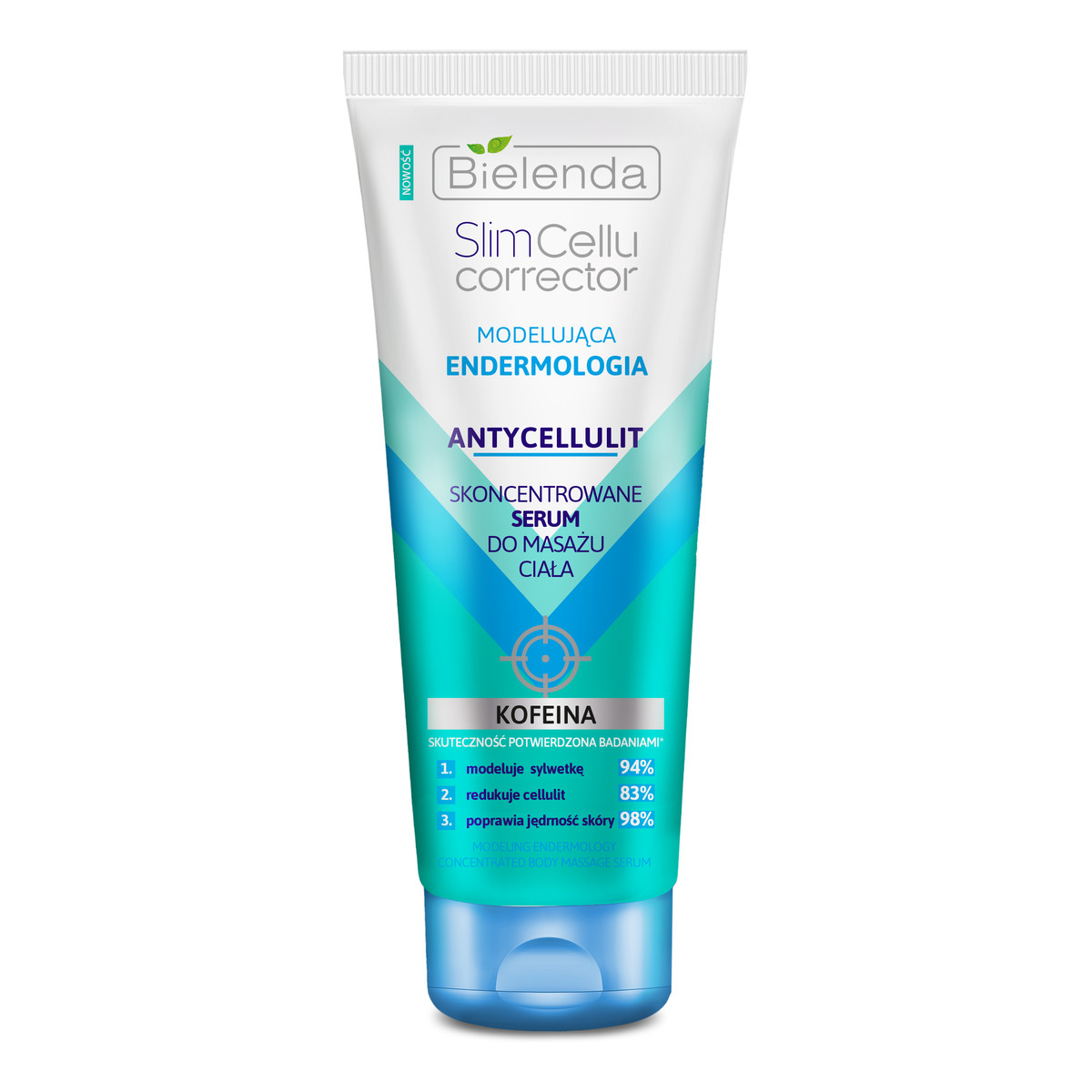 Bielenda Slim Cellu Corrector Modelująca Endermologia Skoncentrowane Serum Do Masażu Ciała Antycellulit 250ml