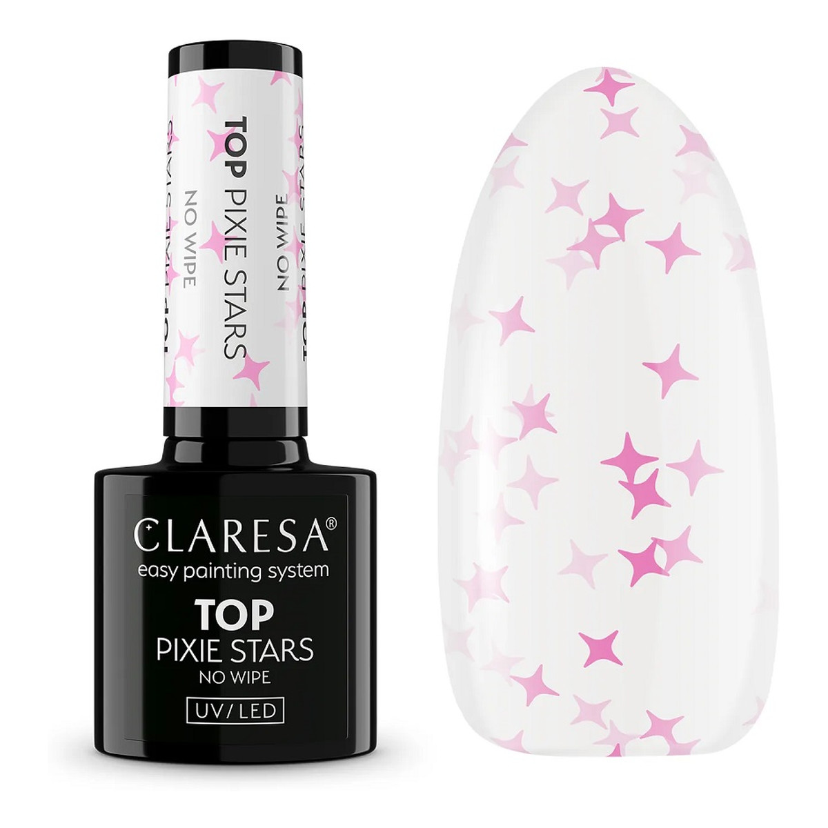 Claresa Top No Wipe top hybrydowy bez przemywania 5g