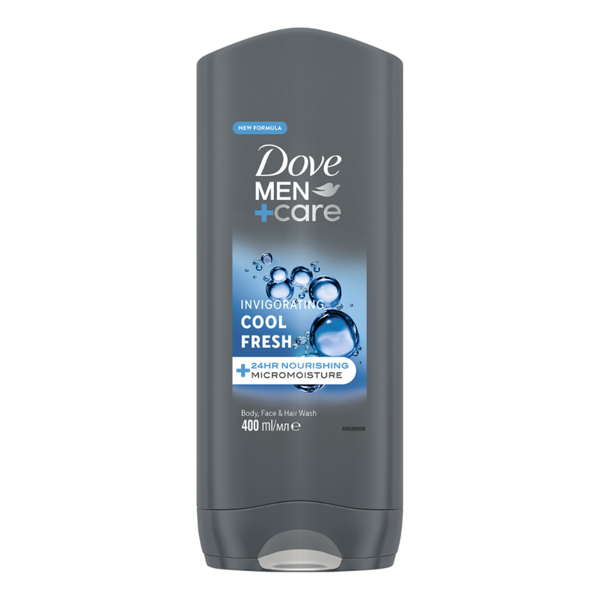 Dove Men+Care Żel pod prysznic Clean Comfort + Cool Fresh + Charcoal 3szt.