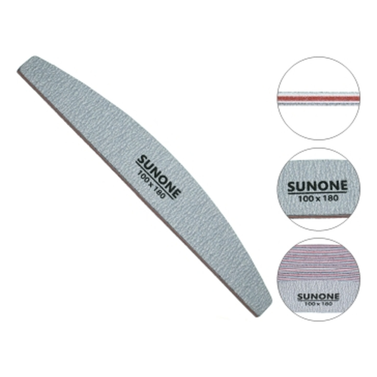 Sunone Pilnik łódka 100/180 Zebra