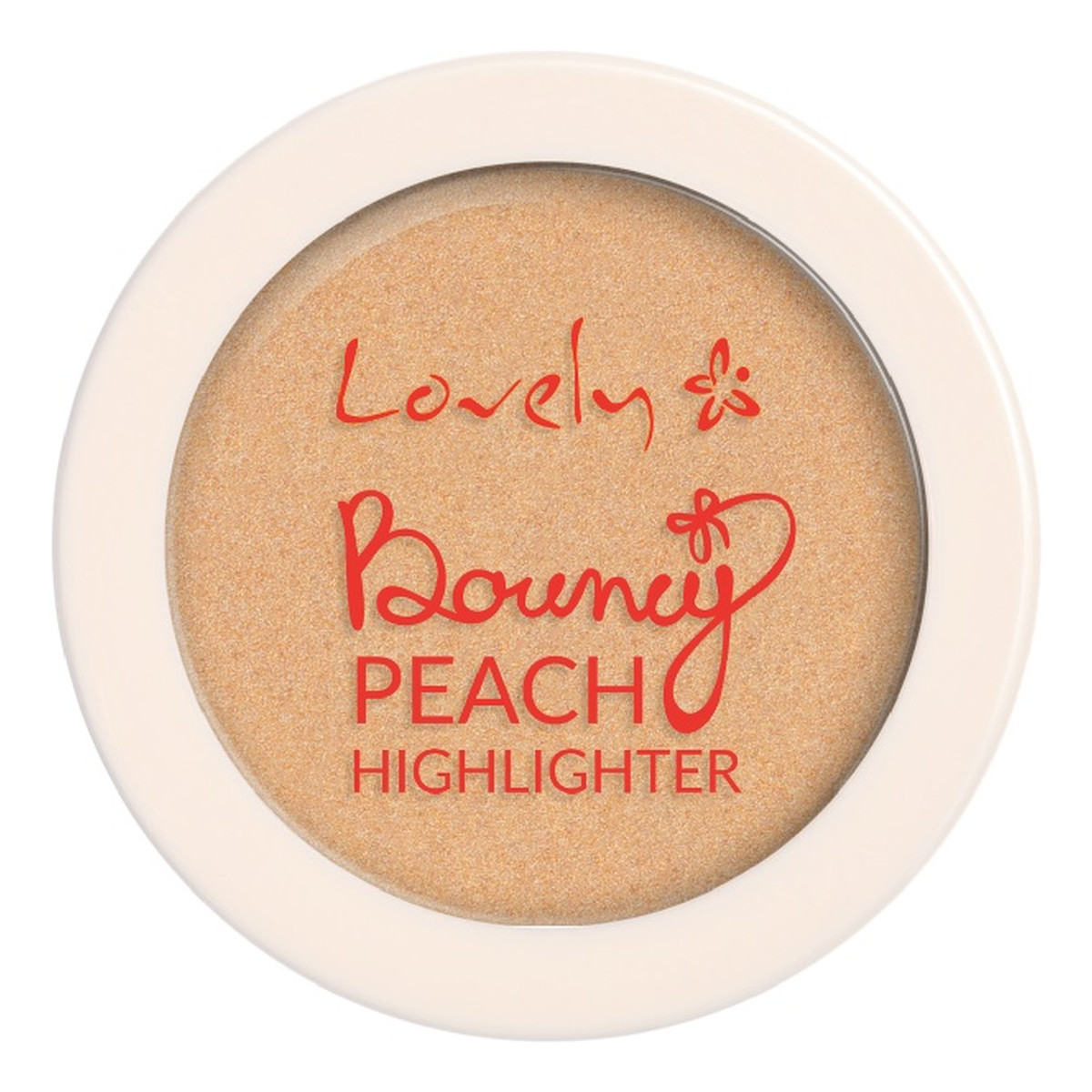 Lovely Bouncy Peach Highlighter Rozświetlacz do twarzy 3g