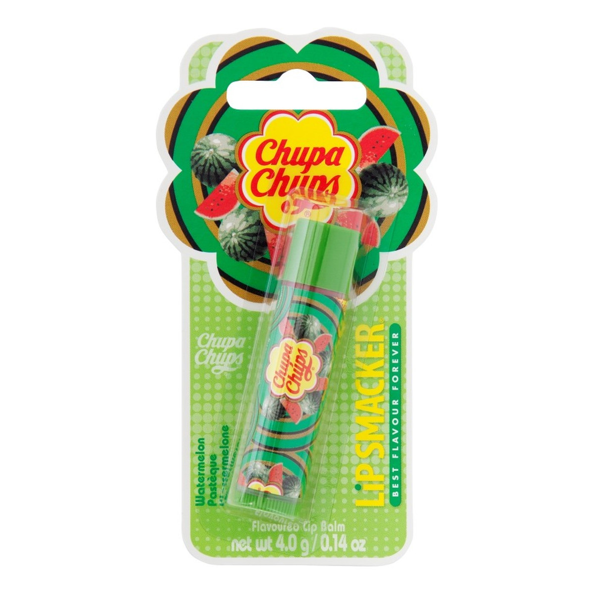 Lip Smacker Flavoured Lip Balm błyszczyk do ust Chupa Chups Watermelon 4g
