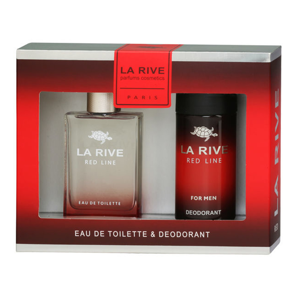 La Rive Red Line for Men Zestaw prezentowy (woda toaletowa 90ml+dezodorant 150ml)