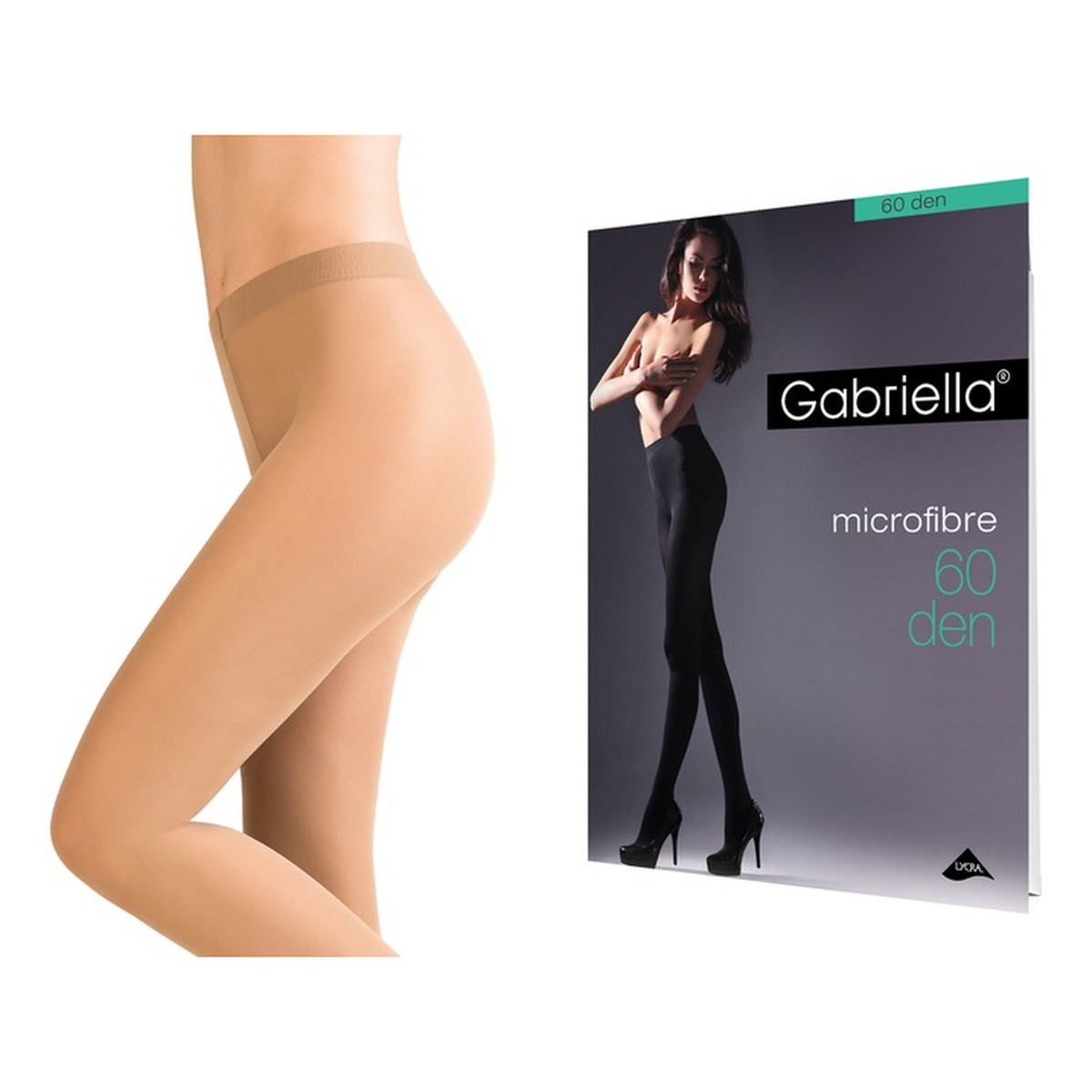 Gabriella Rajstopy Microfibre 60 den rajstopy z mikrofibry