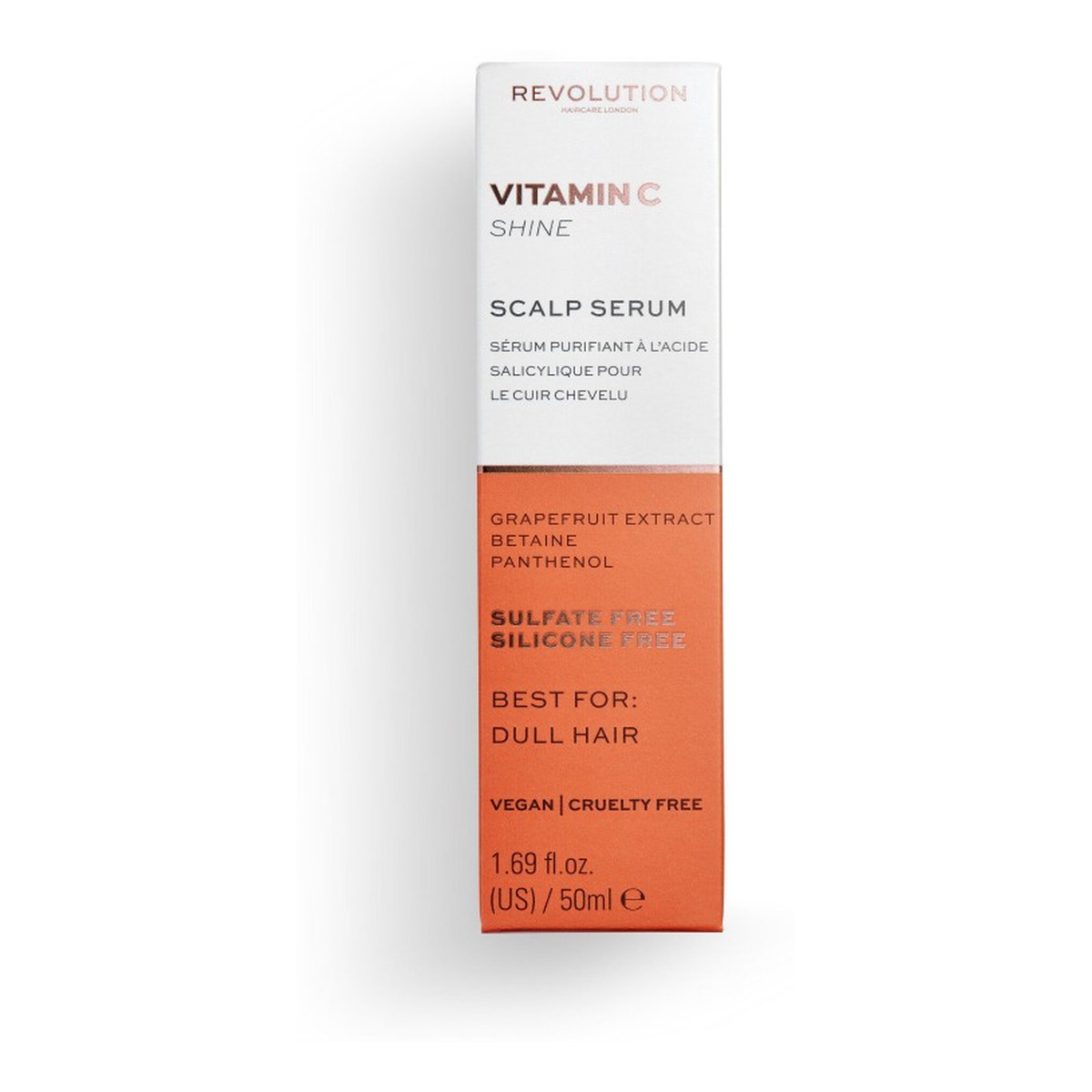 Revolution Haircare Vitamin C Nadające Połysk Serum do włosów matowych i zmęczonej skóry głowy 50ml