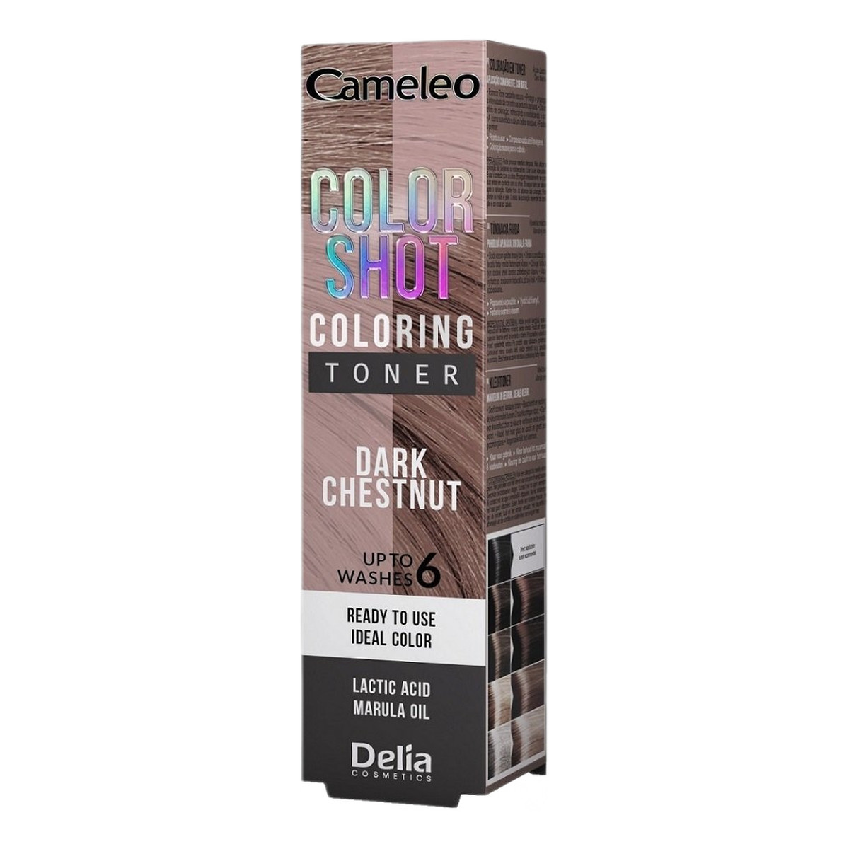 Cameleo Color shot toner do włosów dark chestnut 60ml