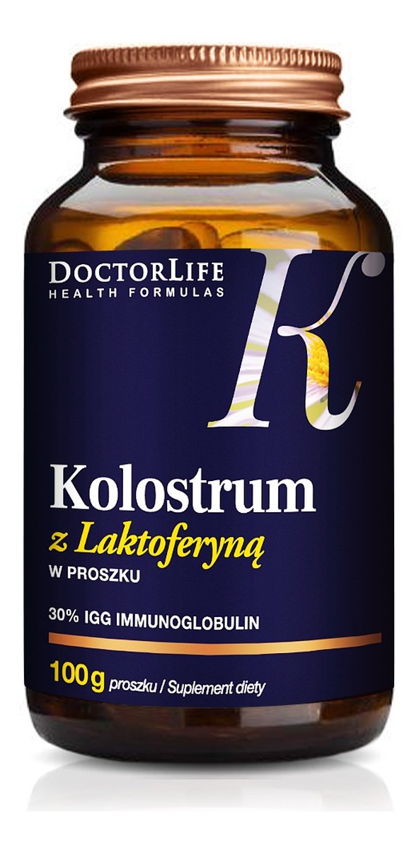 Kolostrum z laktoferyną suplement diety