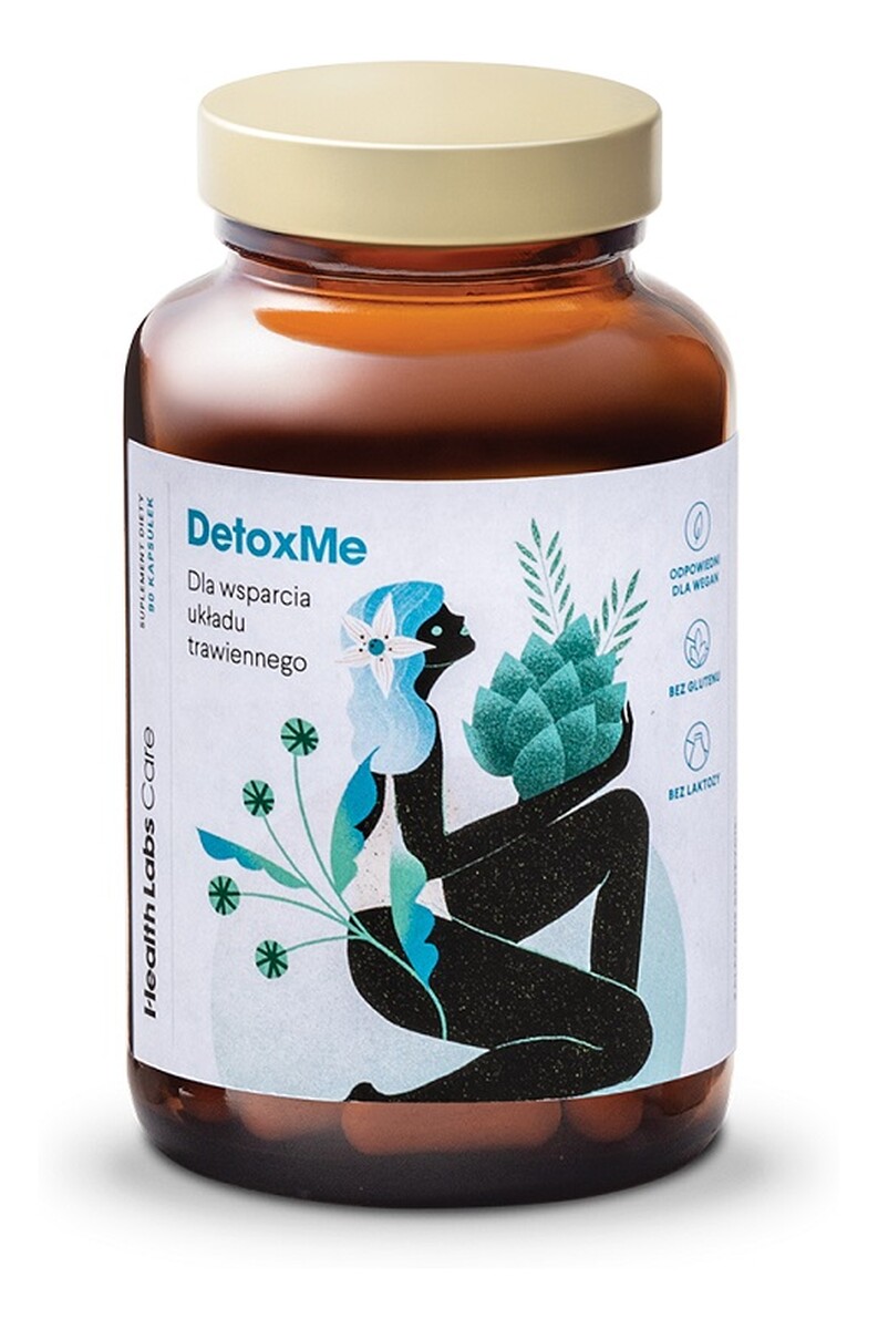 Detoxme wsparcie pracy wątroby suplement diety 90 kapsułek