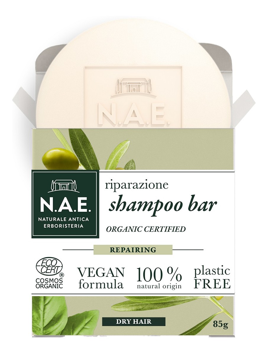 Riparazione Shampoo Bar Regenerujący szampon w kostce do włosów suchych