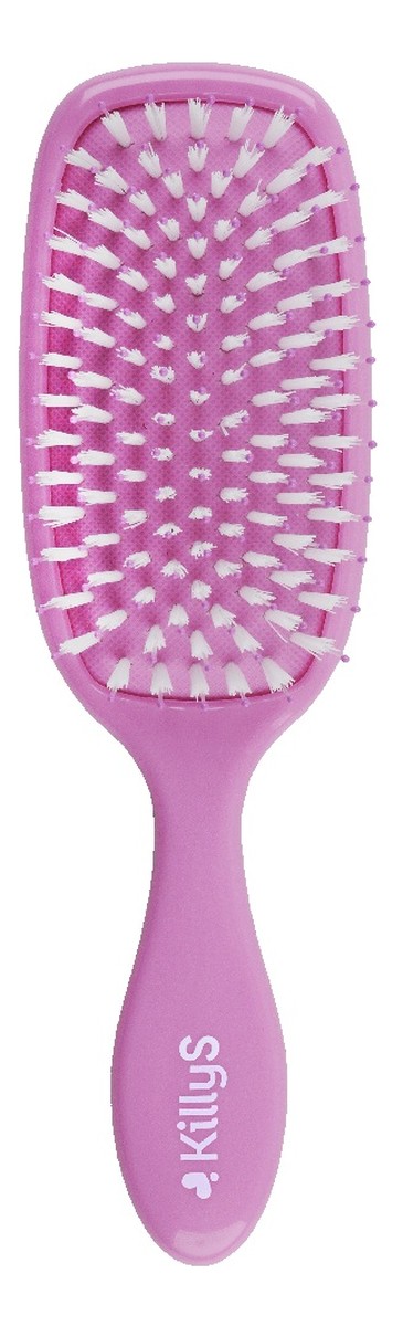 Hair brush szczotka do włosów wysokoporowatych wzbogacona olejem z pestek malin różowa