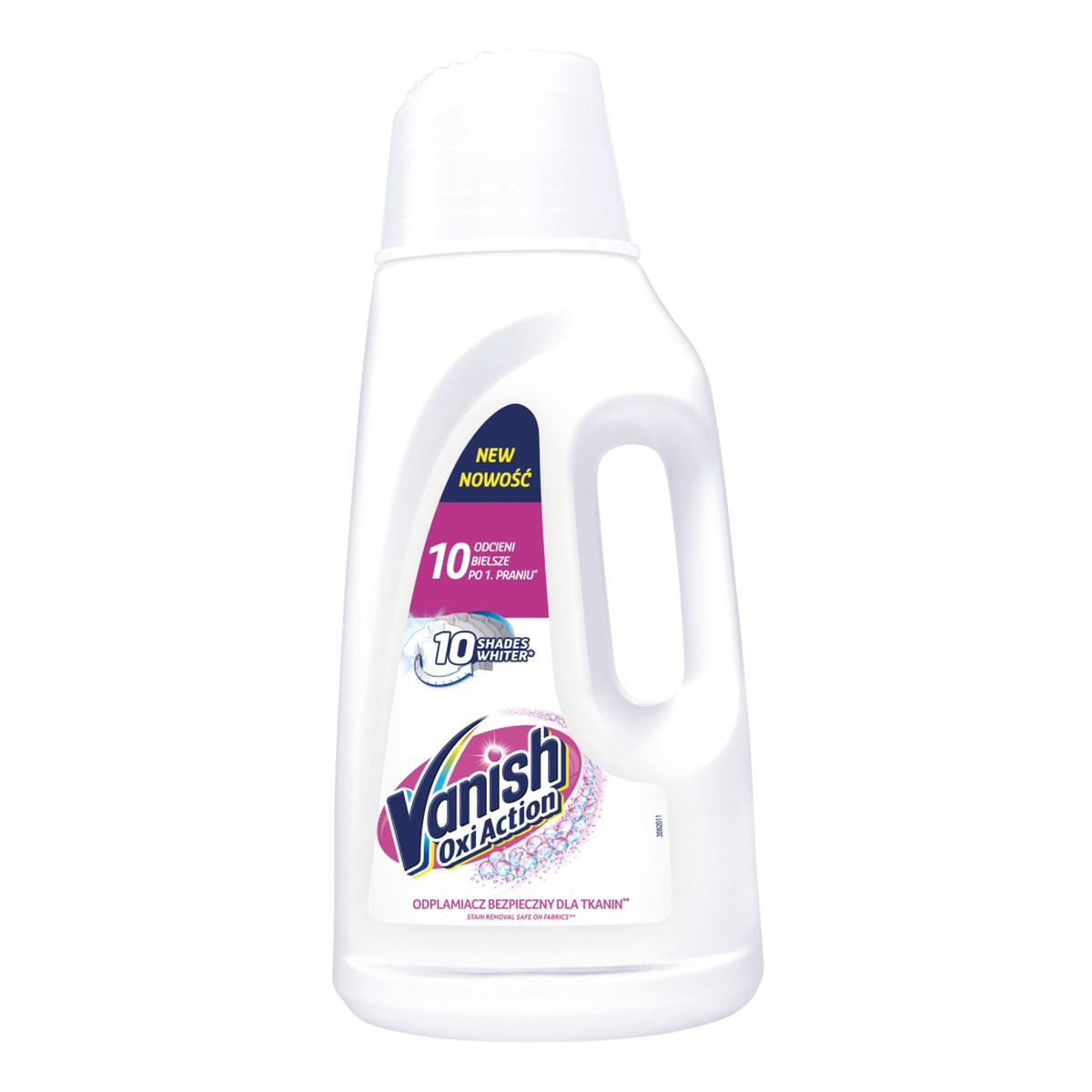 Vanish Oxi action odplamiacz do białych tkanin w płynie 2l 2000ml