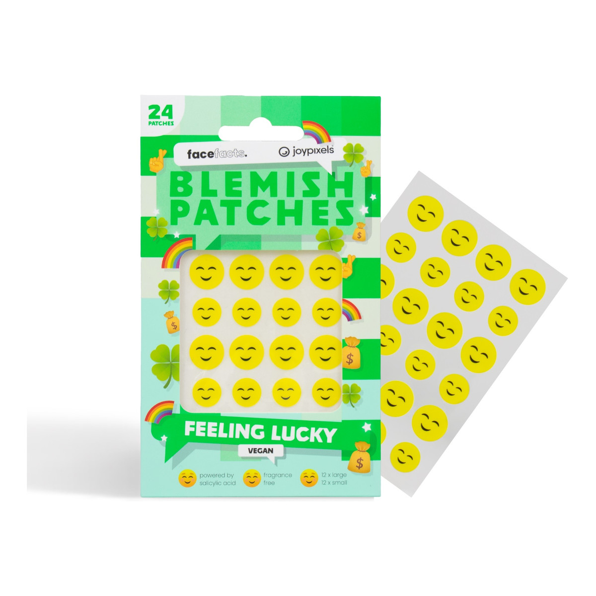 Face Facts Joy Pixels Feeling Lucky Blemish Patches Plastry na wypryski, plaster - opakowanie: 24 szt.