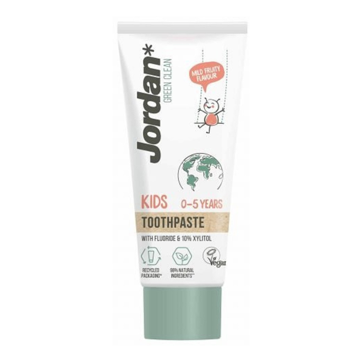 Jordan Green clean kids toothpaste pasta do zębów dla dzieci 0-5 lat 50ml