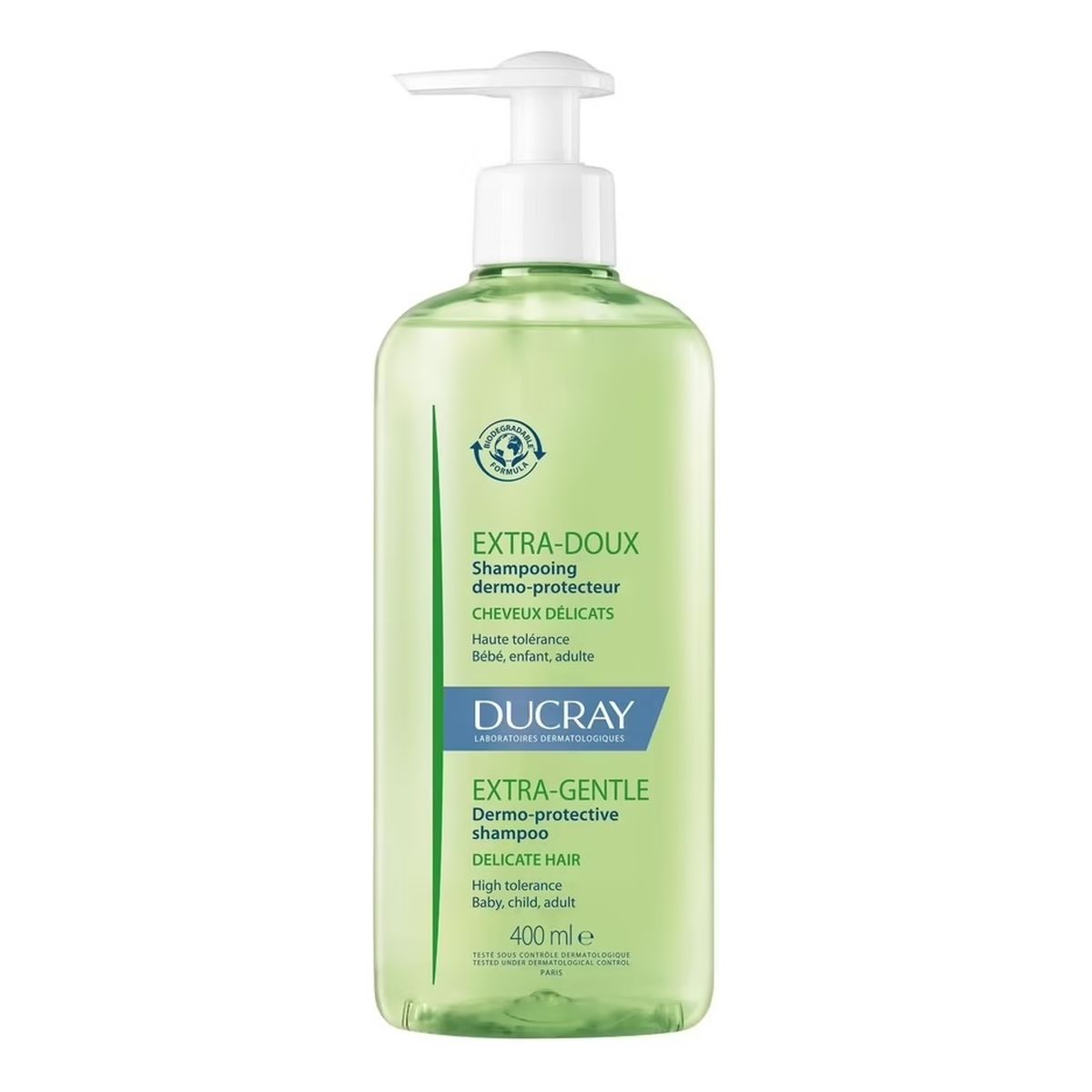 Ducray Extra-gentle dermatologiczny szampon ochronny 400ml