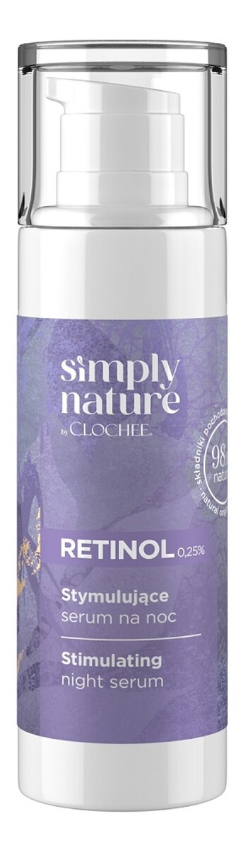 Simply nature retinol stymulujące serum na noc