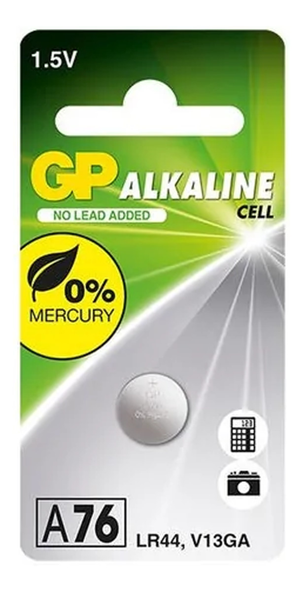 Bateria alkaliczna zegarkowa CELL A76F 1.5V (10)