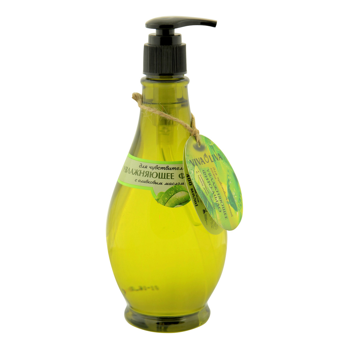 Alliance Of Beauty Energy Viva Oliva Nawilżające fito-mydło do wrażliwej skóry z oliwą z oliwek i ekstraktem aloesowym 400ml