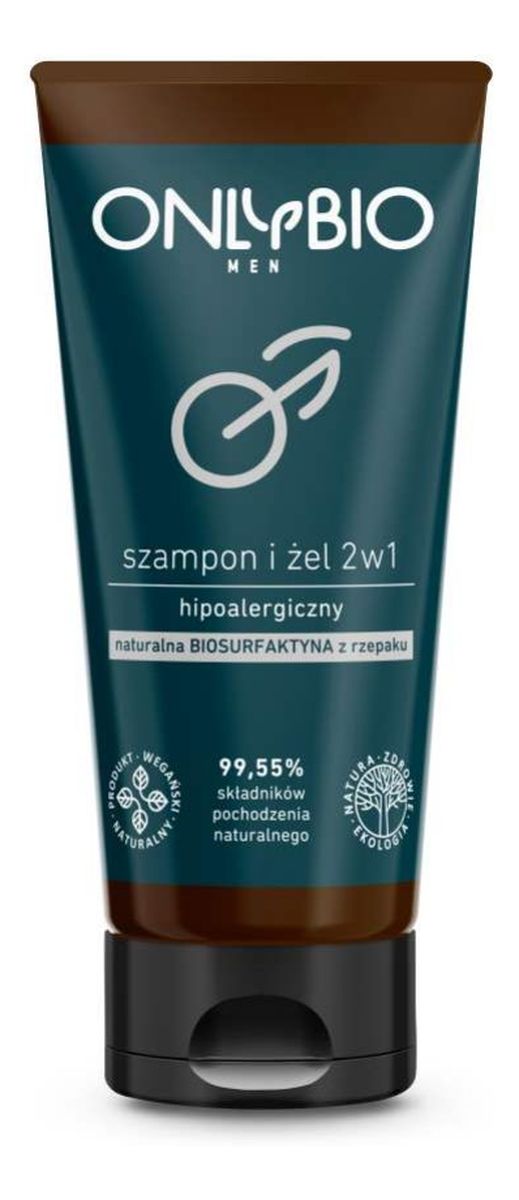 hipoalergiczny szampon i żel 2w1 z olejem z rzepaku