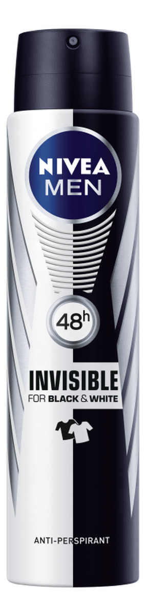 Invisible Clear Dezodorant Spray Black&White