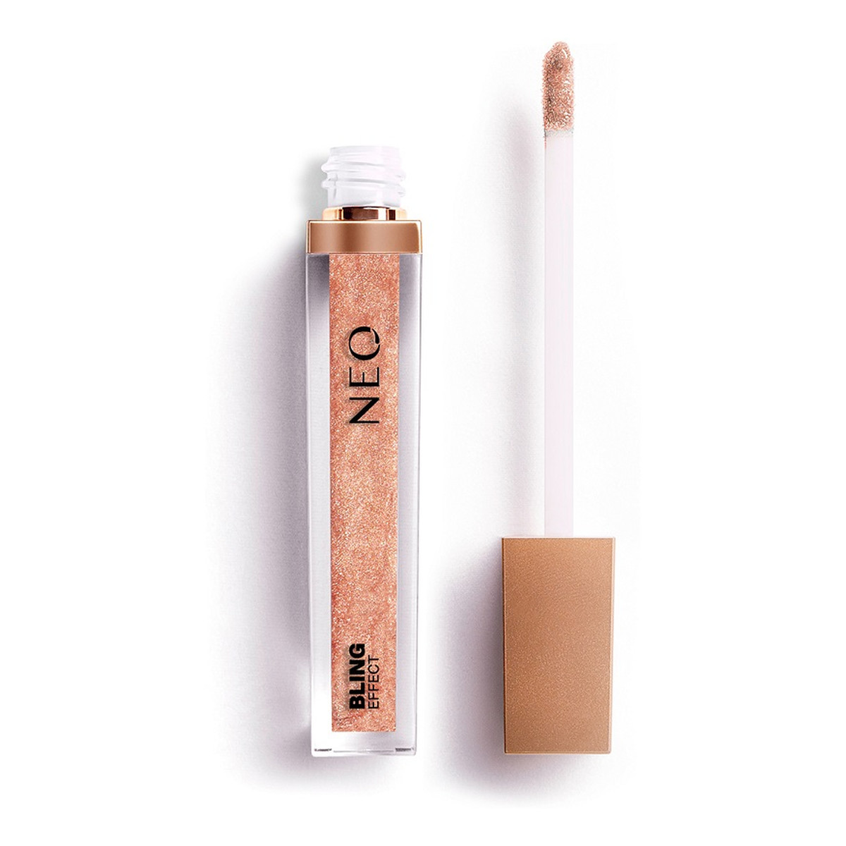 Neo Make Up Bling effect lipgloss błyszczyk do ust 36 cinnamon 7,4 ml