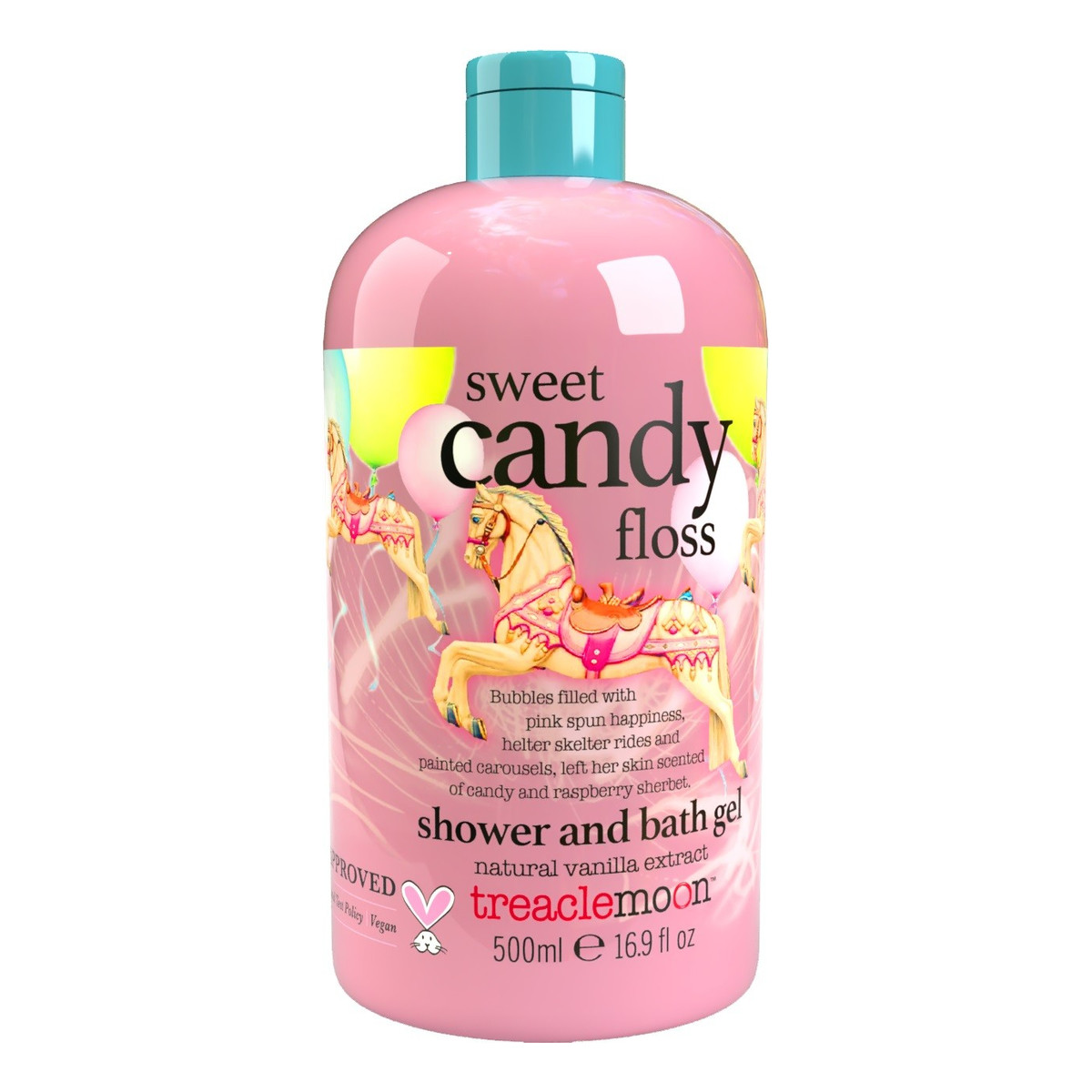 Treaclemoon Sweet Candy Floss Żel i płyn do kąpieli 500ml