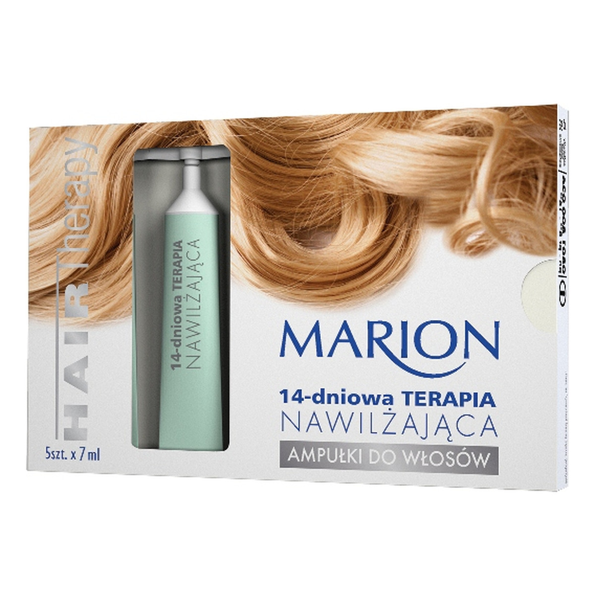Marion 14 Dniowa Terapia Nawilżająca Hair Therapy Ampułki Do Włosów 5szt. 35ml