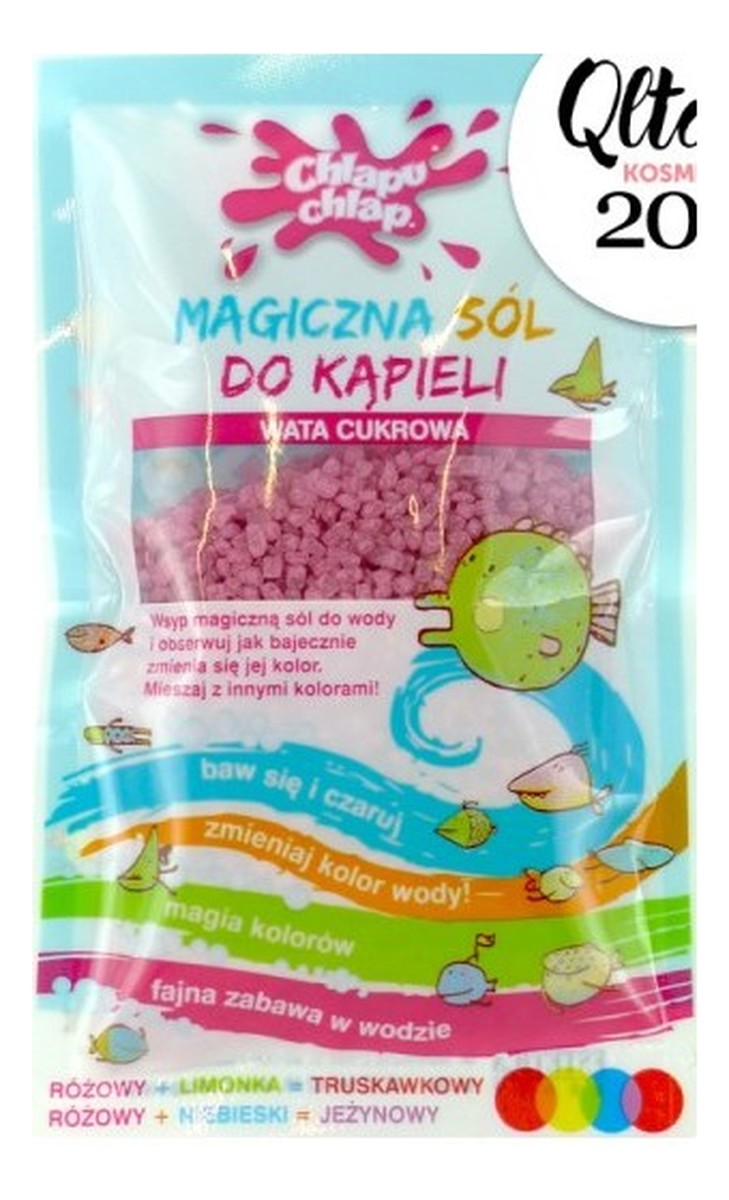 Magiczna Sól Do Kapieli Wata Cukrowa