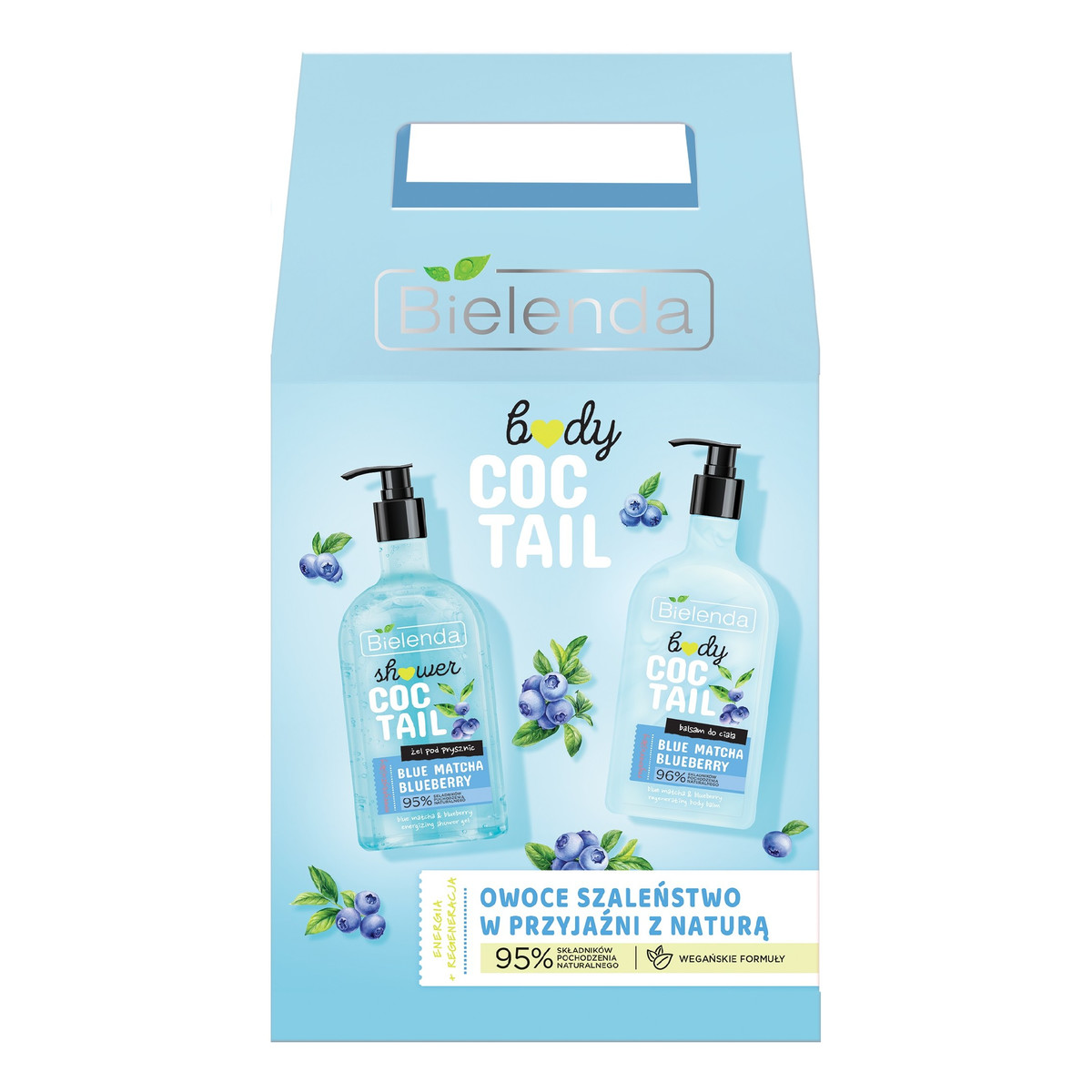 Bielenda Biel_zestaw św 2023 coctail blue matcha+ bluebery