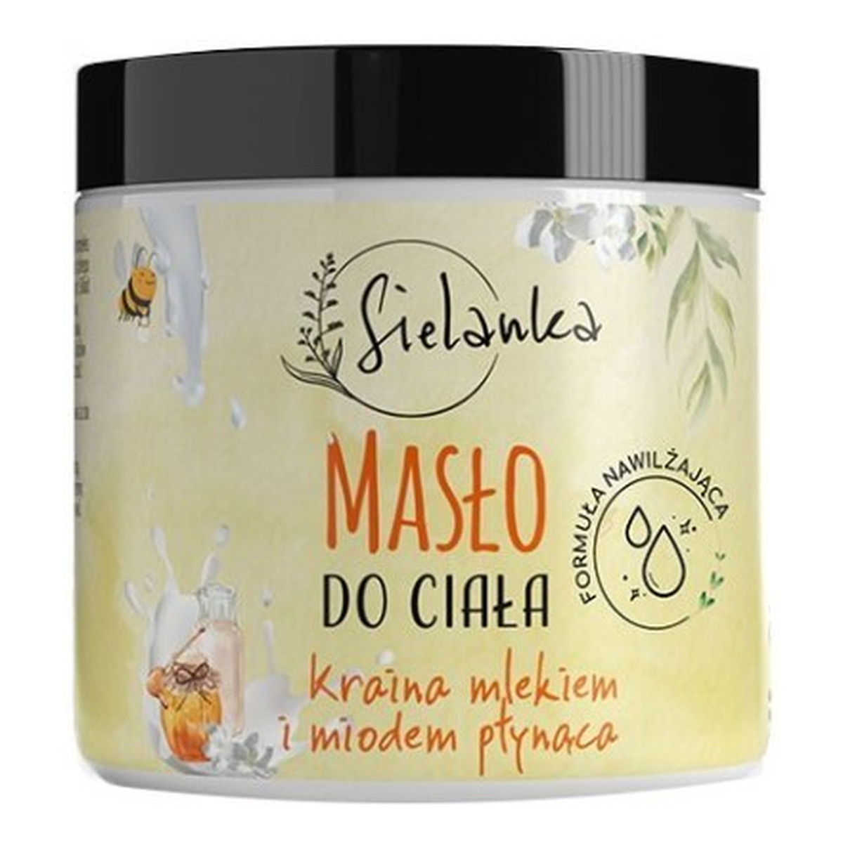 Sielanka Masło do ciała Kraina Mlekiem i Miodem Płynąca - formuła nawilżająca 250ml