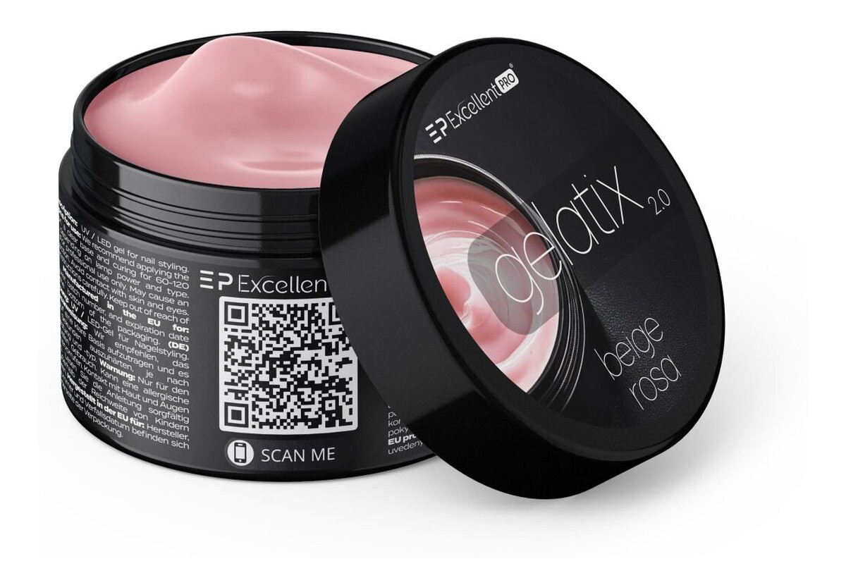 Żel budujący beige rosa