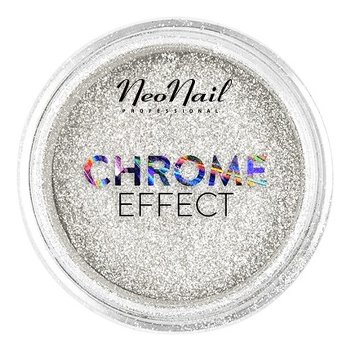 NeoNail Chrome Effect pyłek do paznokci Silver 2g