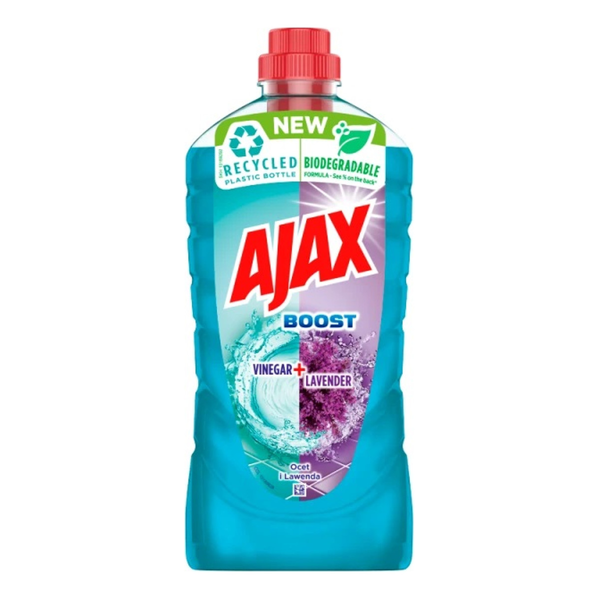 Ajax Boost Płyn Uniwersalny Ocet + Lawenda 1000ml