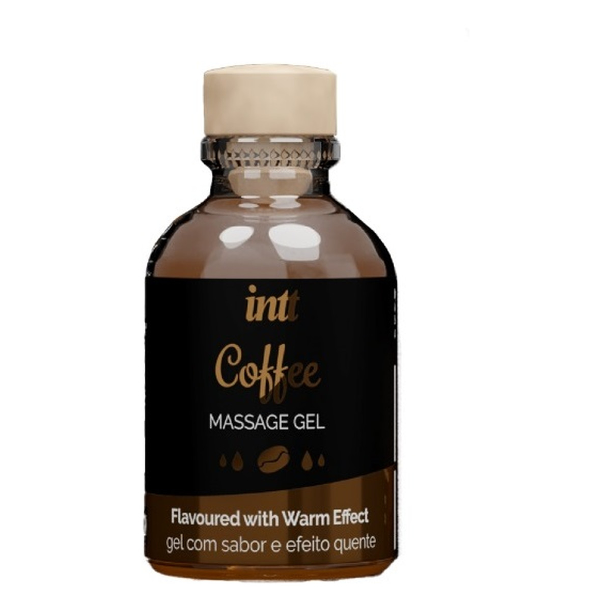 INTT Massage Gel rozgrzewający żel do masażu Coffee 30ml