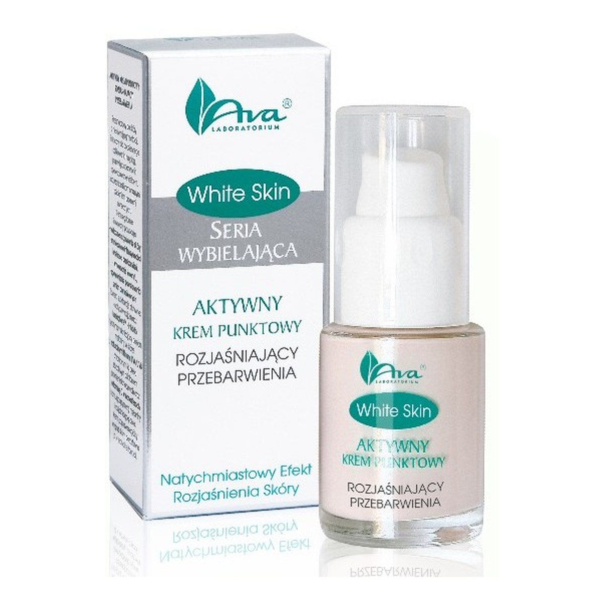 Ava Laboratorium WHITE SKIN Aktywny krem punktowy intensywnie rozjaśniający przebarwienia 15ml