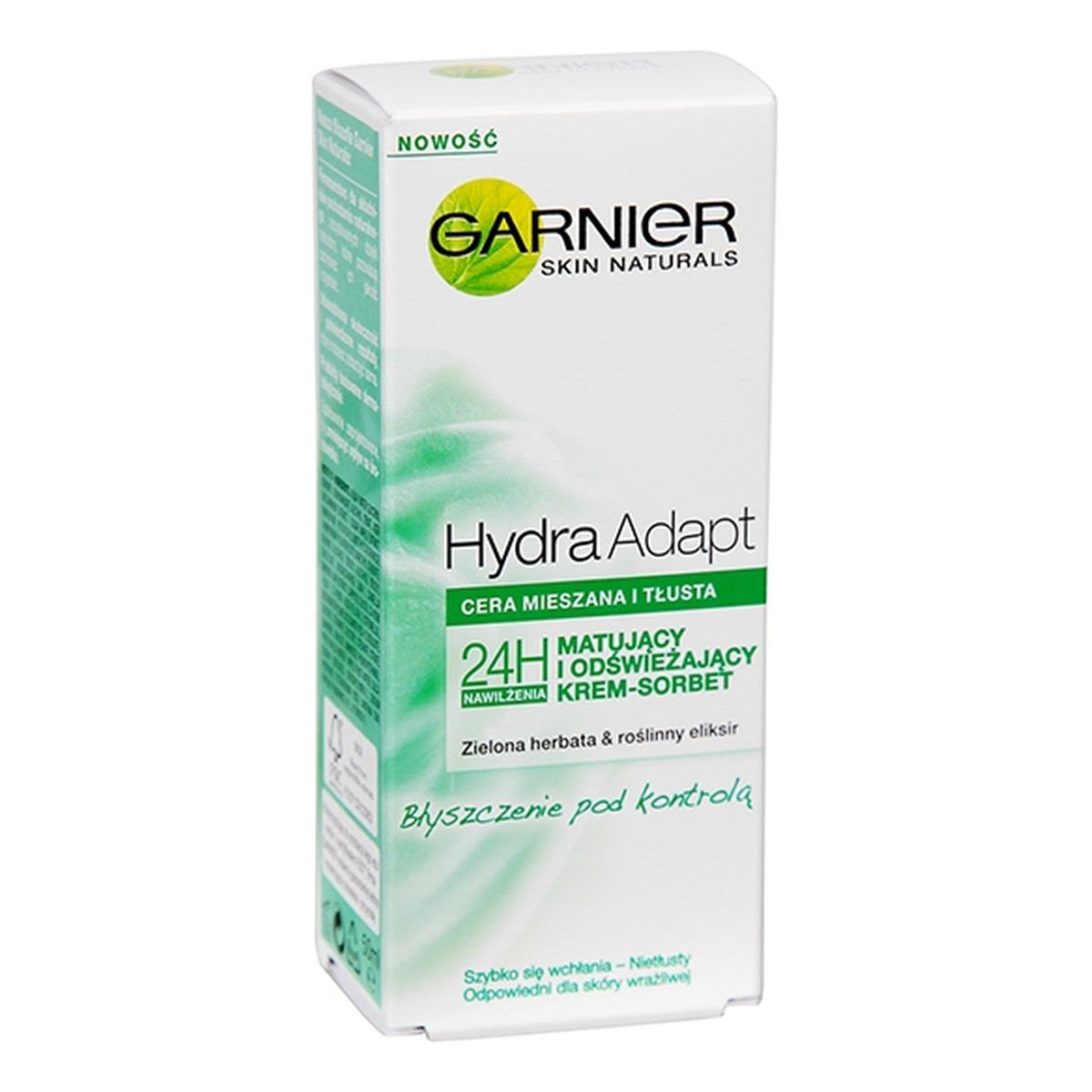 Garnier Hydra Adapt Skin Naturals Matujący i Odświeżający Krem Do Twarzy 50ml