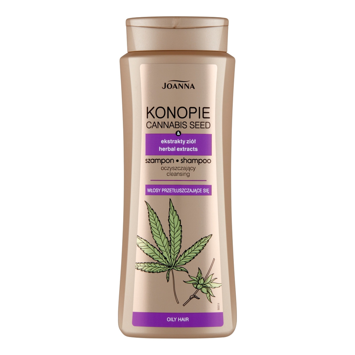 Joanna Konopie szampon oczyszczający do włosów przetłuszczających się 400ml
