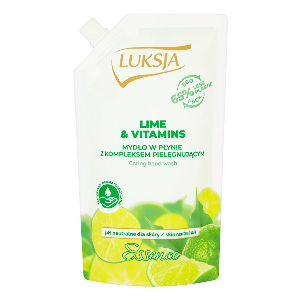 Luksja Essence Mydło w płynie opakowanie uzupełniające Lime & Vitamins 400ml
