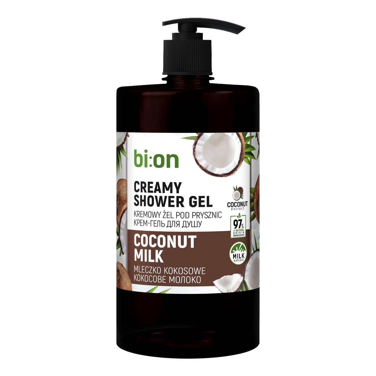 Bio Naturell Żel Pod Prysznic Z Pompką Mleko kokosowe 946ml