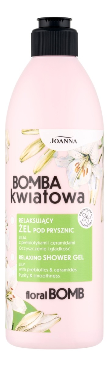 relaksujący żel pod prysznic lilia