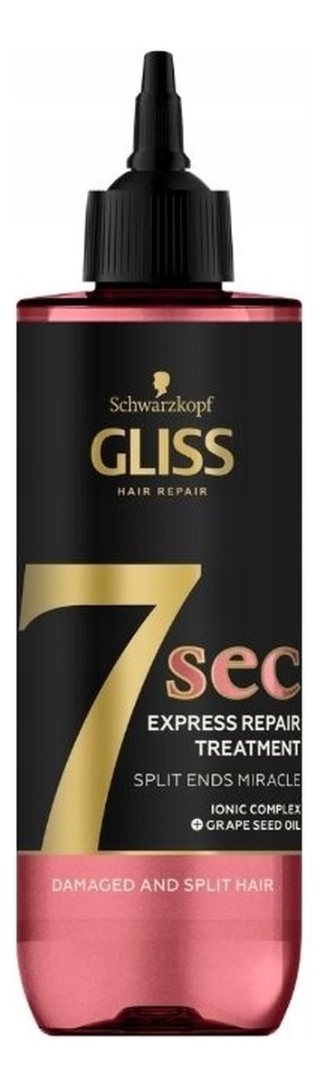 7sec express repair treatment split ends miracle ekspresowa kuracja do włosów z rozdwajającymi się końcówkami