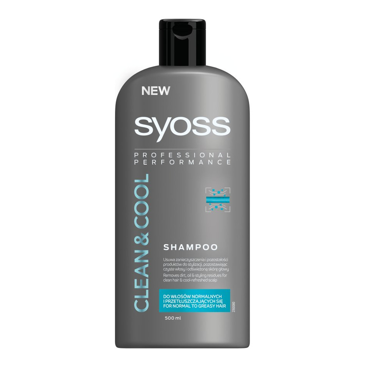 Syoss Men Clean & Cool Szampon do włosów normalnych i przetłuszczających się 500ml