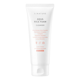 Aqua rice foam cleanser ryżowa pianka do mycia twarzy