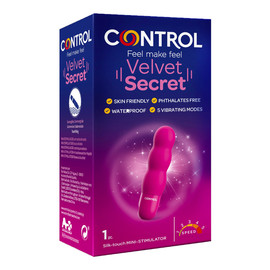 Velvet secret ministymulator do stref intymnych o ergonomicznym kształcie