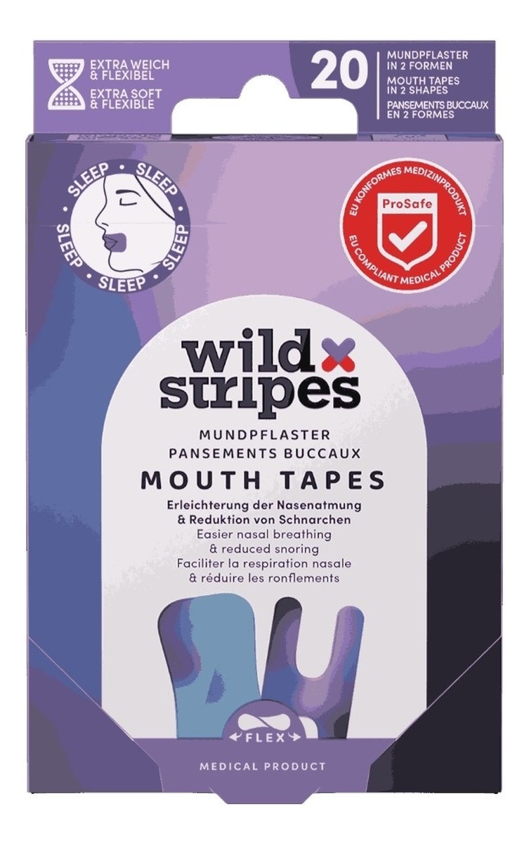 Mouth Patches Sunset plastry przeciw chrapaniu 20szt.